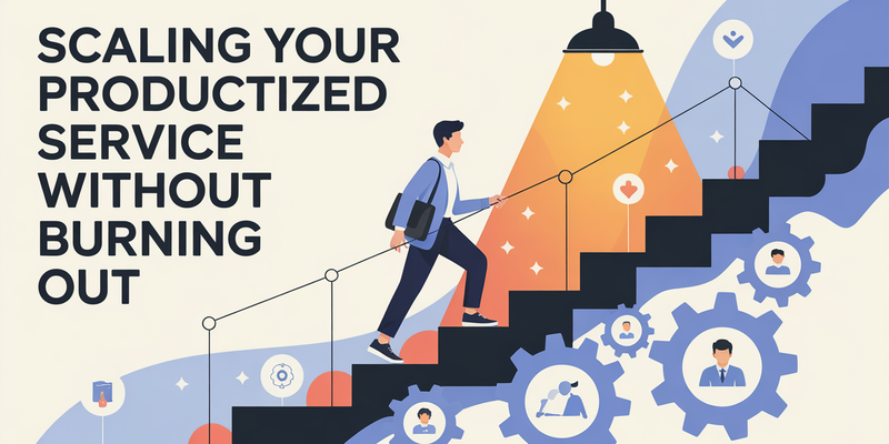 Scaling Your Productized Service Without Burning Out 