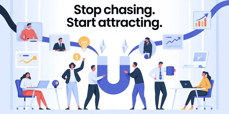 Agency Business Development: Stop Chasing, Start Attracting