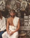 Young Madhukar like a Sadhu, during his spiritual search for truth 1981 in India, beginning his journey into Advaita and self-realization.