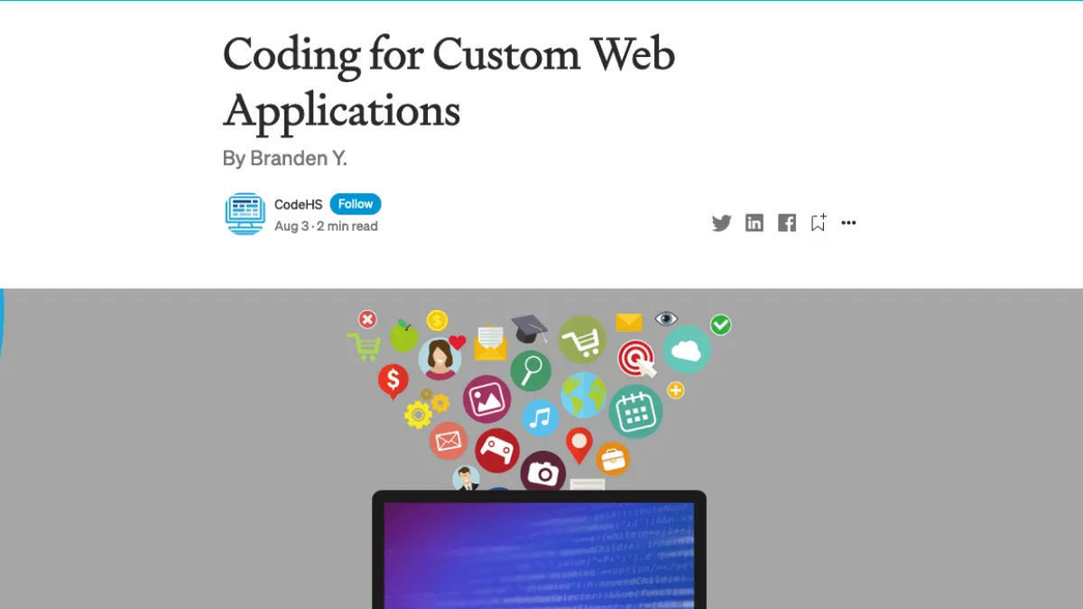 Branden Builds Interview with CodeHS