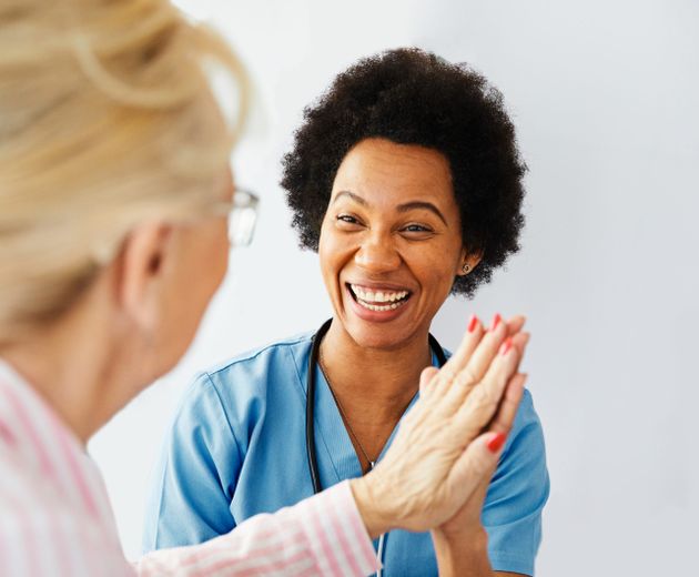 Nurse doctor senior care caregiver help assistence