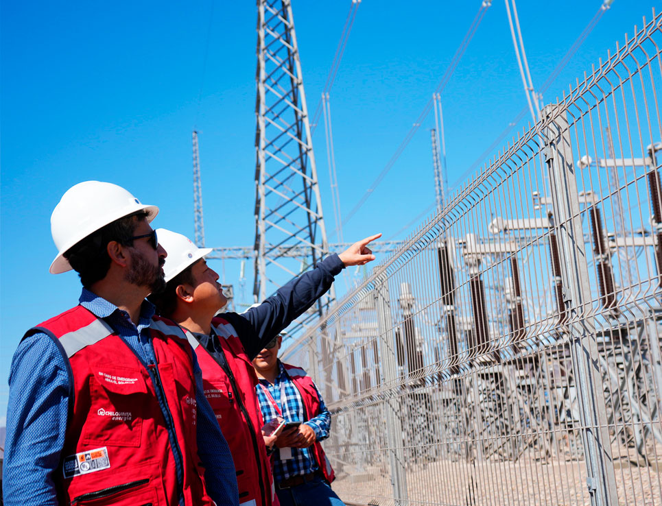 Chilquinta Transmisión realiza proyectos para otorgar mayor robustez al sistema eléctrico y asegurar el suministro de energía a todos nuestros clientes.
