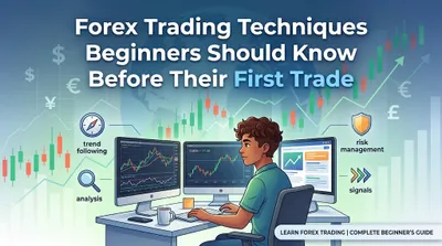 เทคนิคเทรด Forex ที่มือใหม่ควรรู้ก่อนเปิดออเดอร์แรก