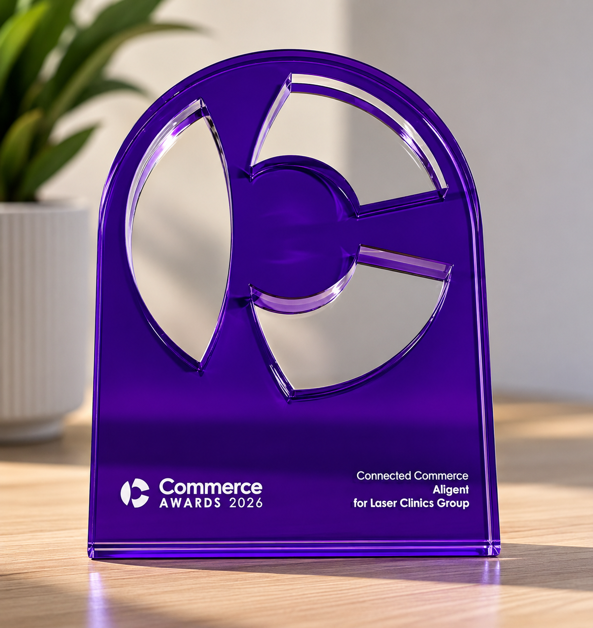 BigCommerce Connected Commerce Award - Aligent for Laser Clinics Group