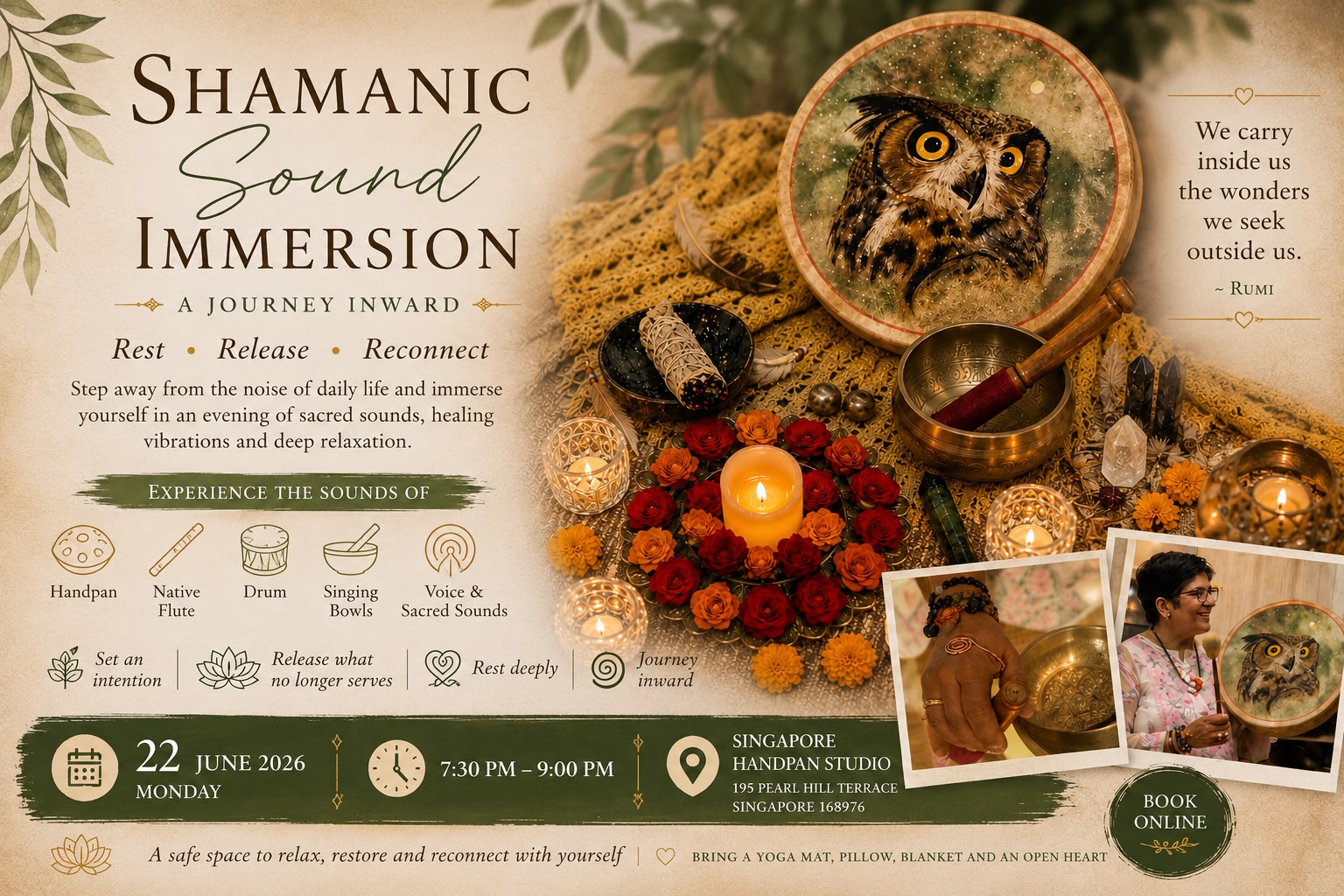 Shamanic Sound Immersion By Radika & Soul Ways