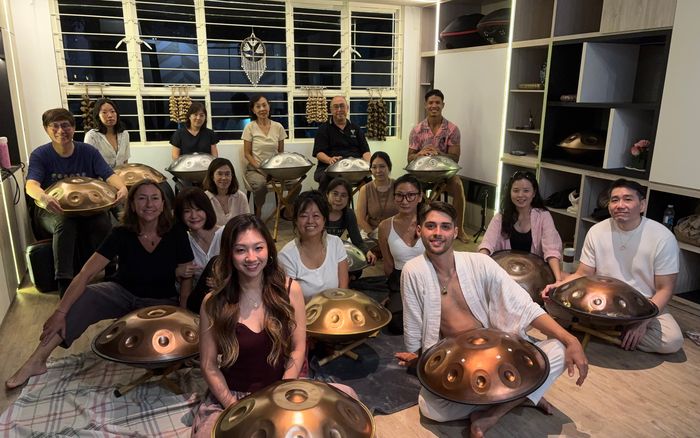Learn to play Malte Marten Style Handpan Masterclass with Dany