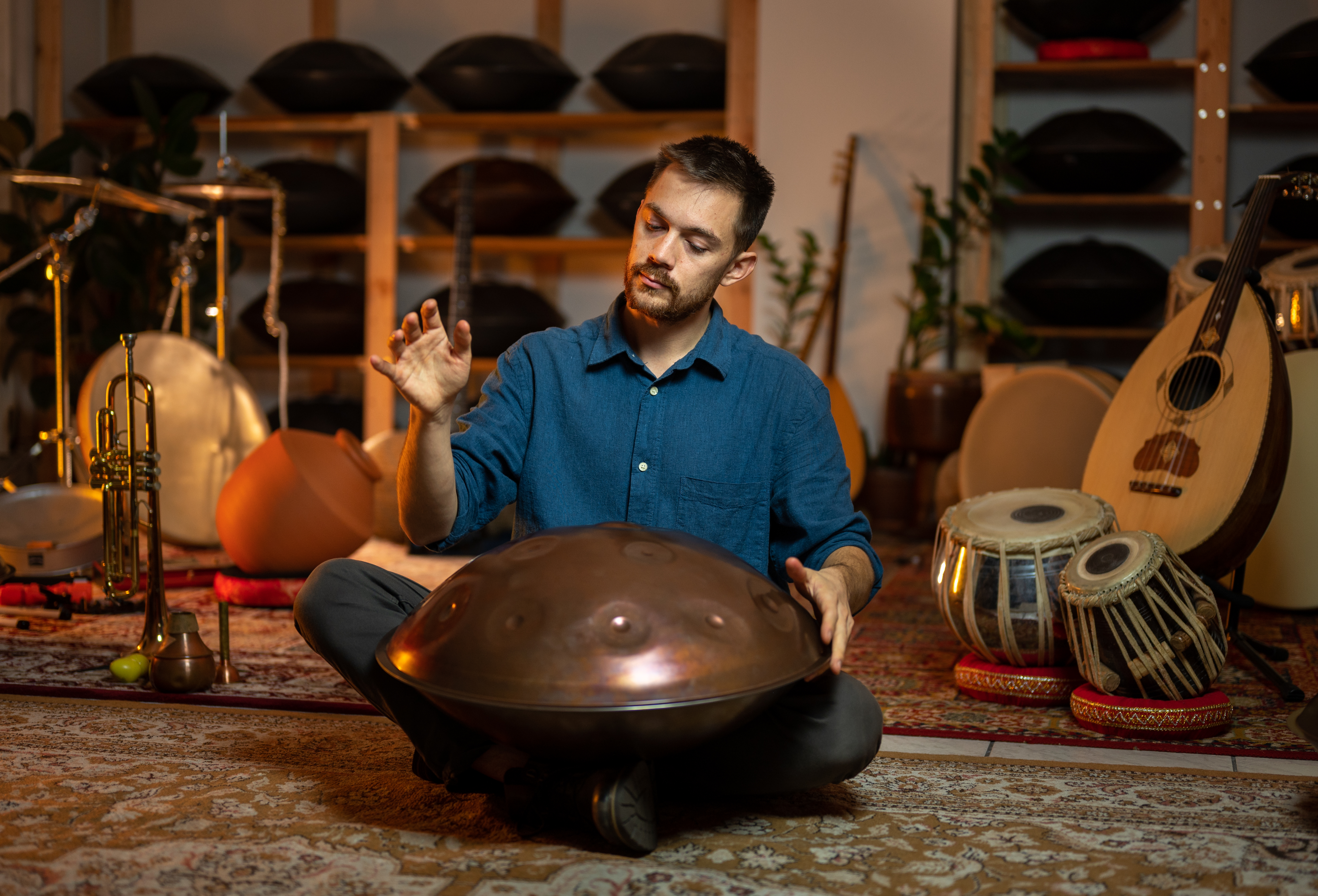 ADVANCE YOUR HANDPAN PLAYING SKILLS  WITH PETER BOGNAR