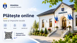 Ecranul vorbește pentru primărie. Non-stop.