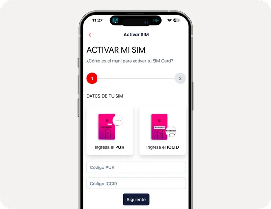 Activa tu SIM - Ilustración de guía paso a paso