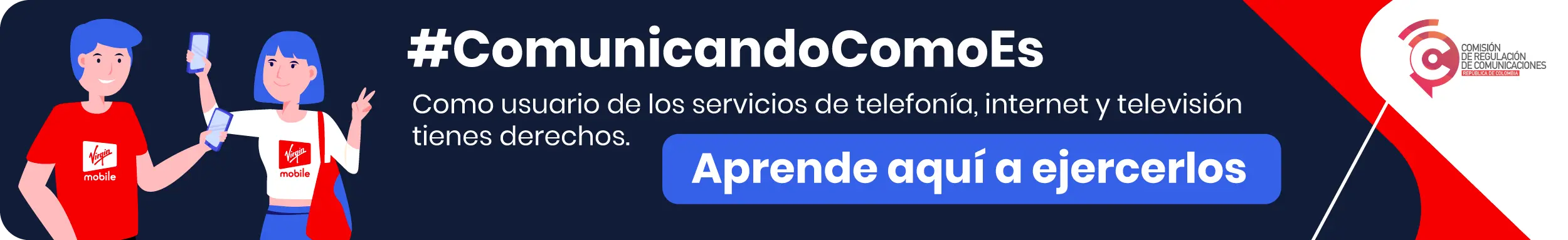 Banner Regulatorio Banner de información regulatoria