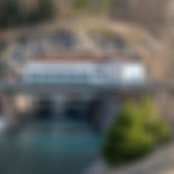 Kraftwerk Weißhaus von Vorne