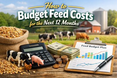 How to Budget Feed Costs for the Next 12 Months