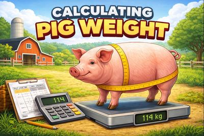 Calculating pig weight