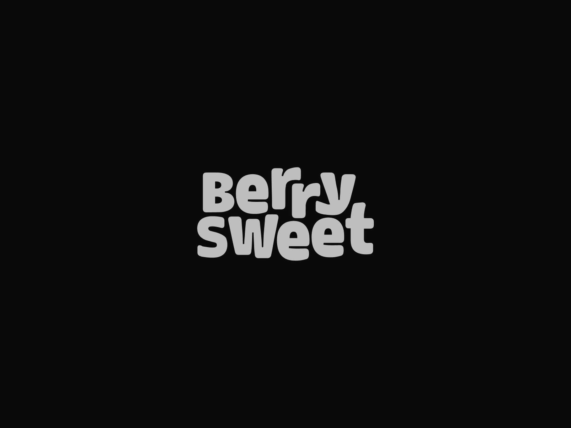 High-contrast graphic typography asset displaying a stylized, bubble-letter brand name composition for a food or lifestyle identity.