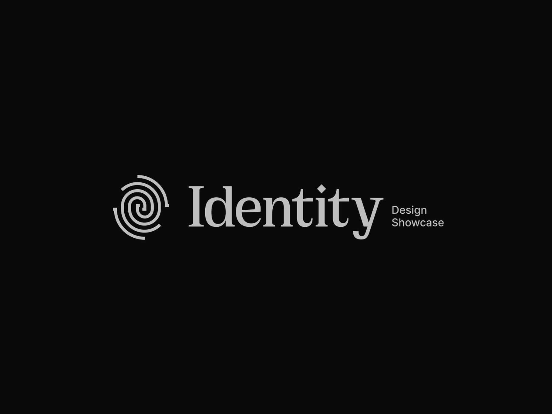 High-contrast editorial style logo asset displaying a clean geometric spiral emblem alongside elegant typography elements.