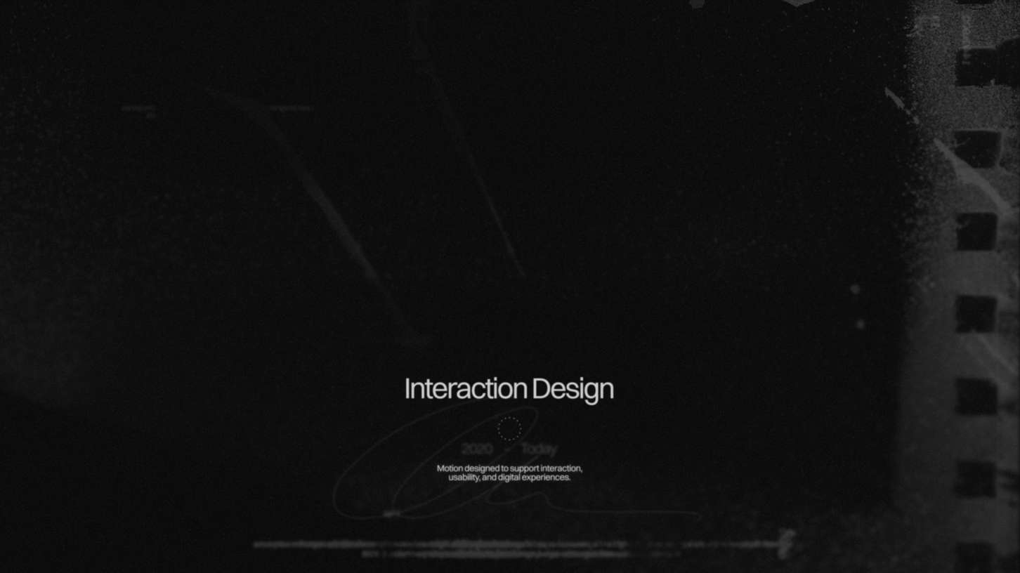 Minimalist digital title card featuring sharp typography overlaying a heavily weathered, grainy black abstract background with chemical photography burns.