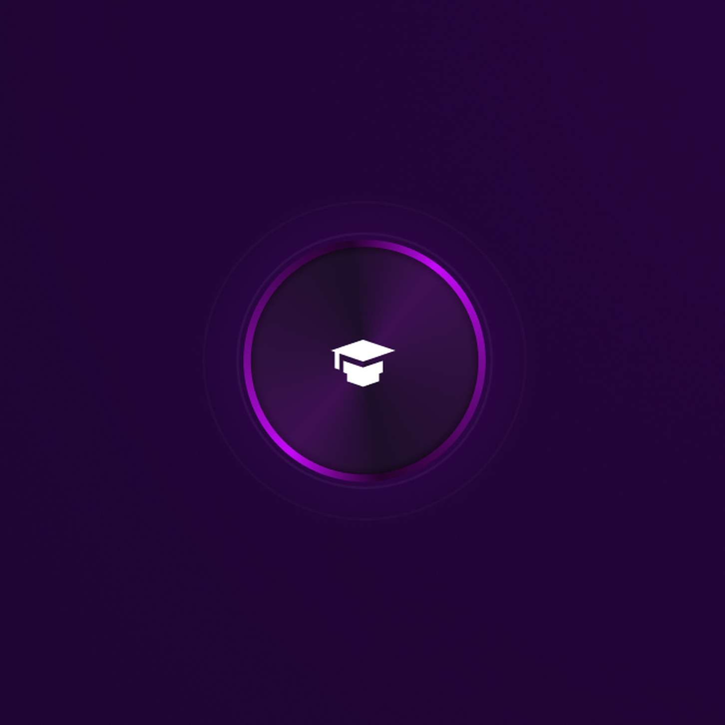 Hat icon in a coin shape