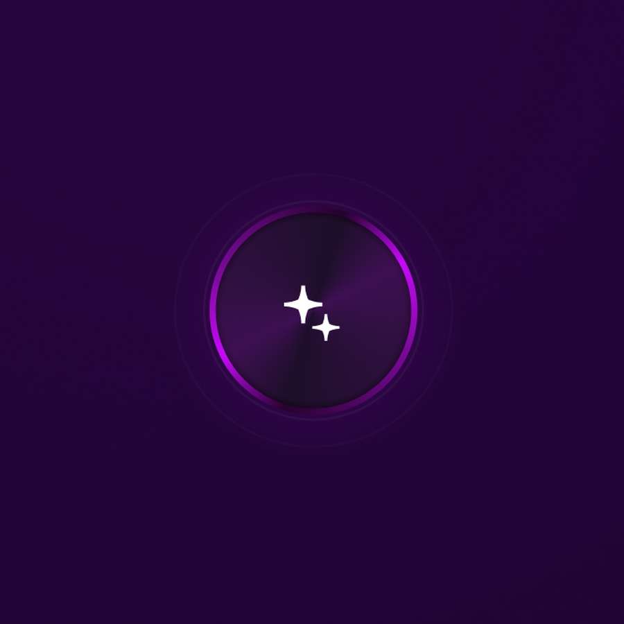 Star icon in a coin shape