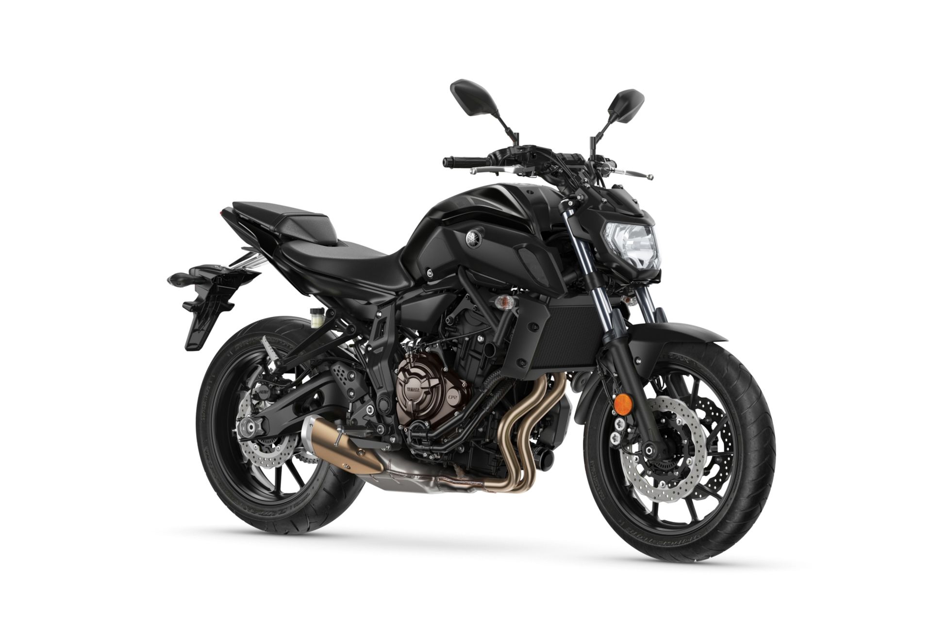 Yamaha mt 07 zwart