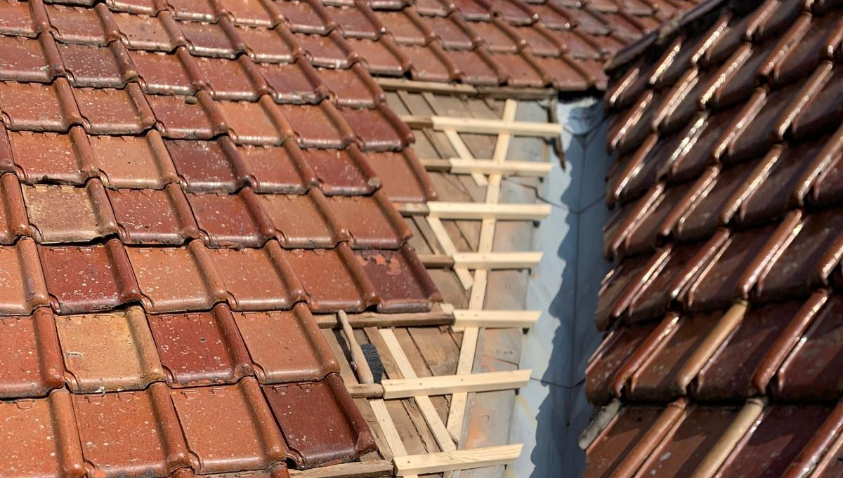 Pannenlatten vervangen