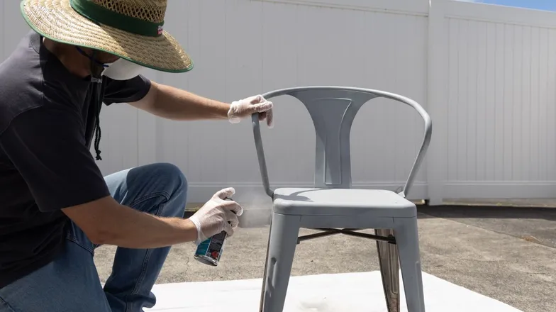 How to Paint Metal Outdoor Furniture and Protect It from Rust