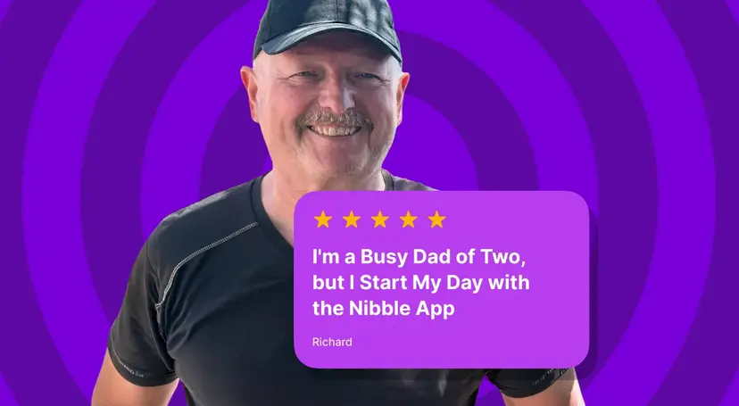 I'm a Busy Dad of Two, but I Start My Day with the Nibble App