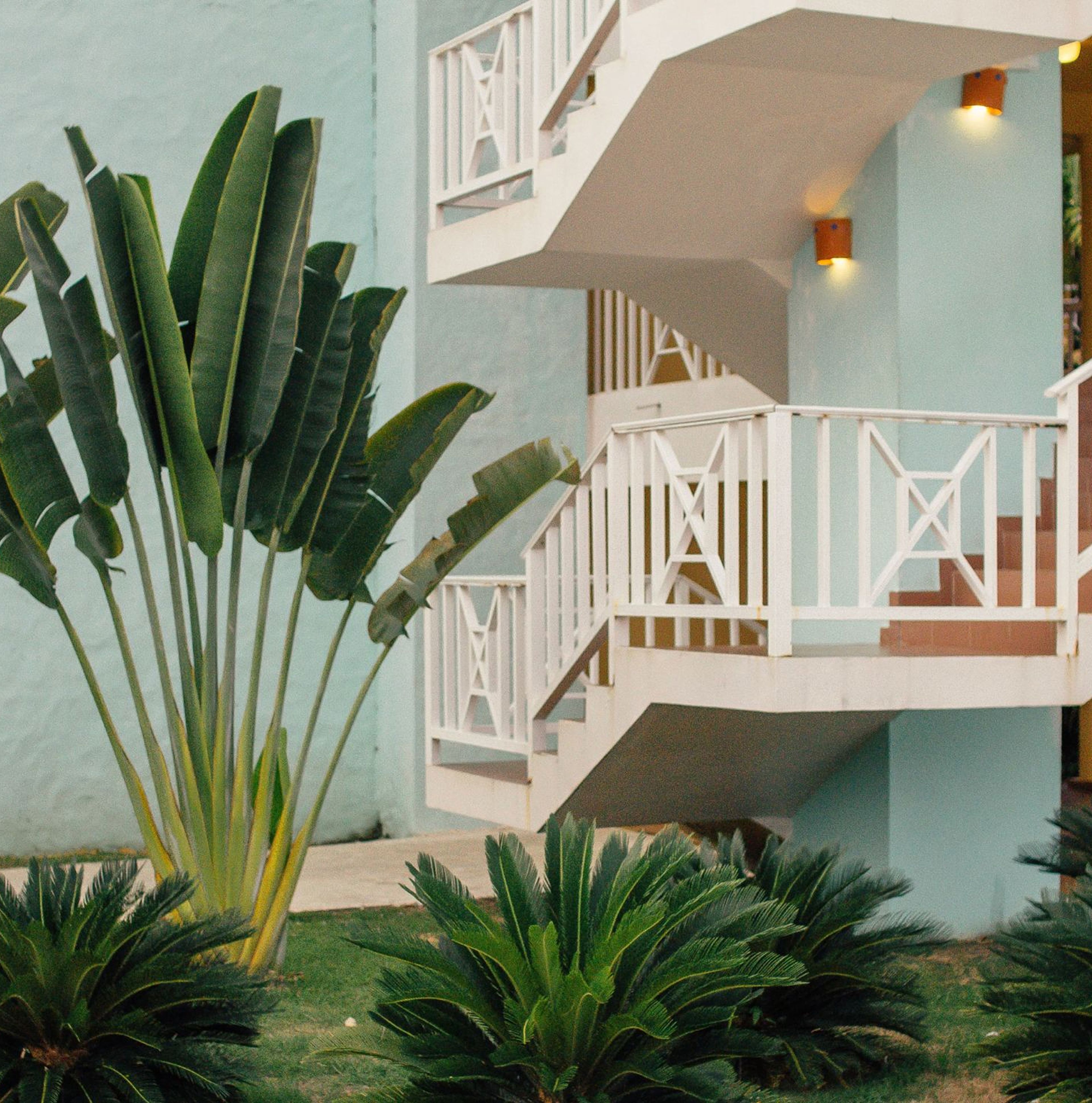 Perroquet Hotels Large double bed