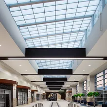 GridSpan FRP panel skylight in elementary school facility