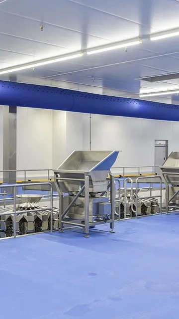 High care : la salle blanche pour l’industrie agroalimentaire