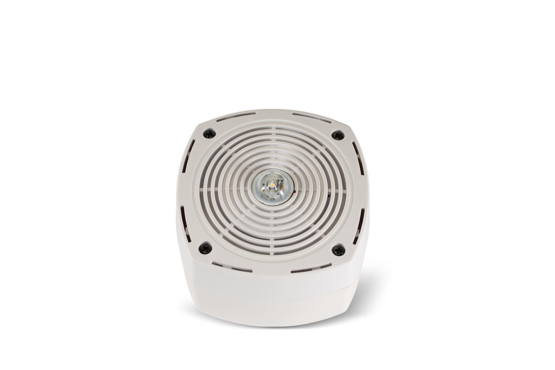 Kingspan PHON adresseerbare Sirene met flits plafondmontage wit