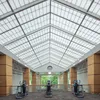 GridSpan FRP skylight over student center workout area