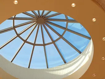 KlearSky™ custom glass polygon skylight