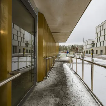 Schallschutzlamellen am Quartiersparkhaus Berlin