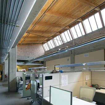 KlearSky™ custom glass single slope skylight
