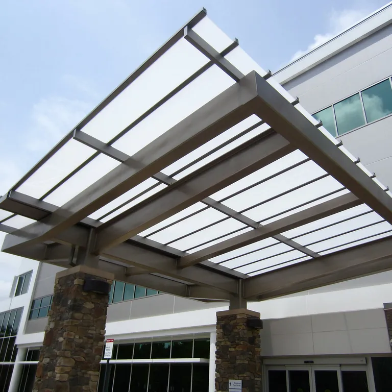U-Lite™ Polycarbonate Canopy over entryway