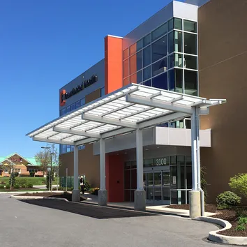 U-Lite™ Polycarbonate Canopy over entryway