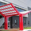 Briteway® polycarbonate canopy over entryway