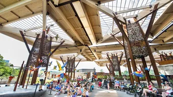 U-Lite™ Polycarbonate Canopy in zoo