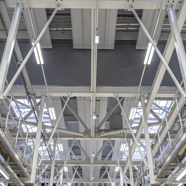 SmokeMaster SM-ST in industrial roof