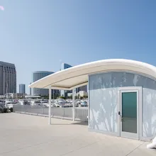 PentaClad™ Polycarbonate Cladding System with graphics