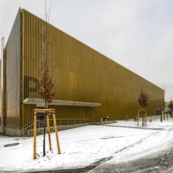 Schallschutzlamellen am Quartiersparkhaus Berlin
