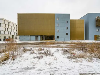 Schallschutzlamellen am Quartiersparkhaus Berlin