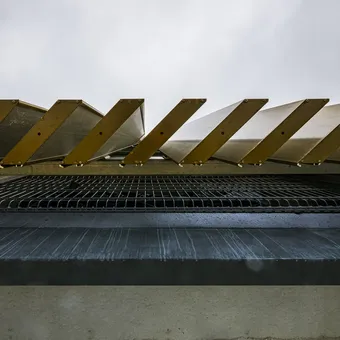 Schallschutzlamellen am Quartiersparkhaus Berlin