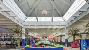GridSpan™ FRP panel skylight - retrofit application