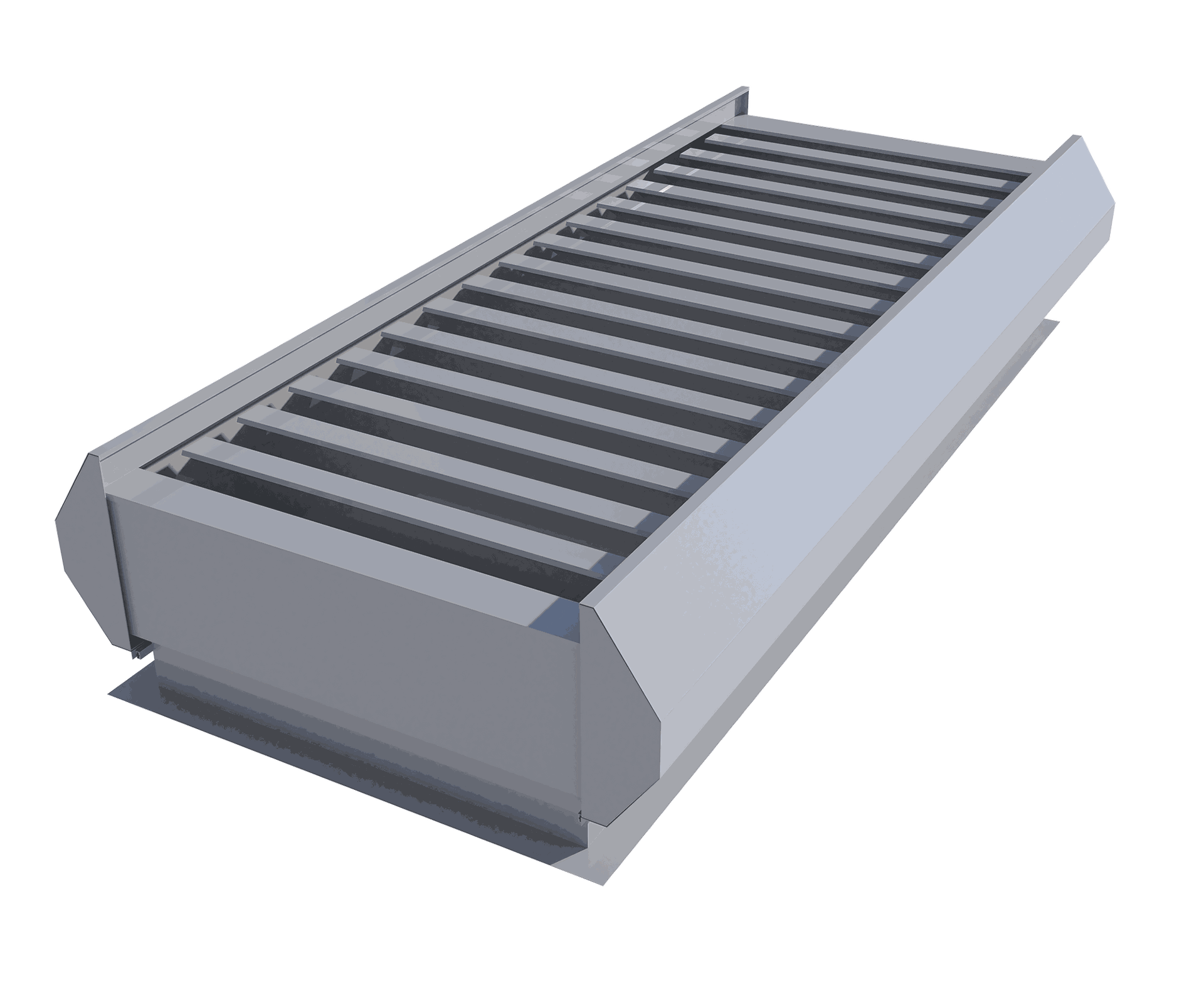 Natürlicher Industrieventilator. Geeignet für alle Wetterbedingungen.