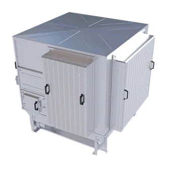 Evaporative cooling for a natural, refreshing breeze.