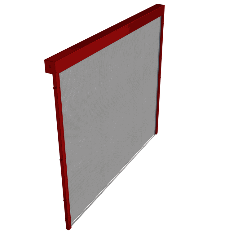 The FireCurtain FM1: An automatic fire curtain for fire containment.