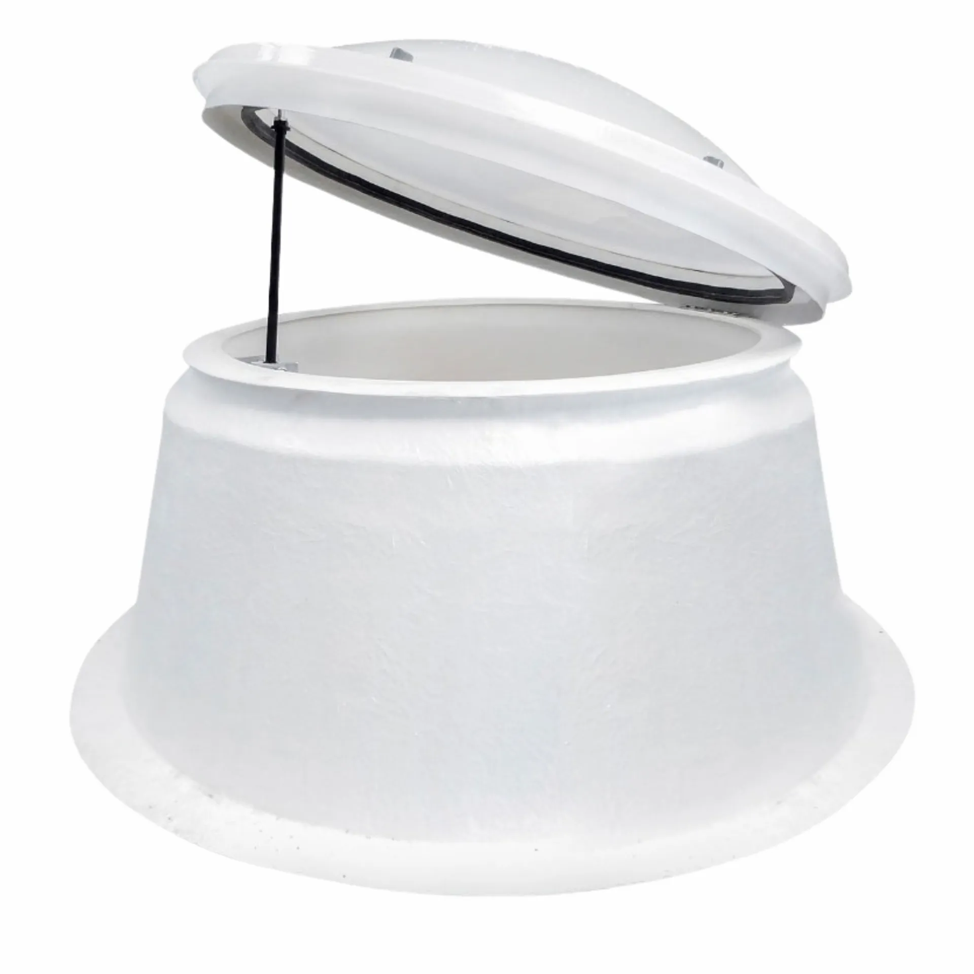 Kingspan ESSMANN Lichtkuppel LK R classic in Lüftungsposition