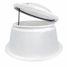 Kingspan ESSMANN Lichtkuppel LK R classic in Lüftungsposition