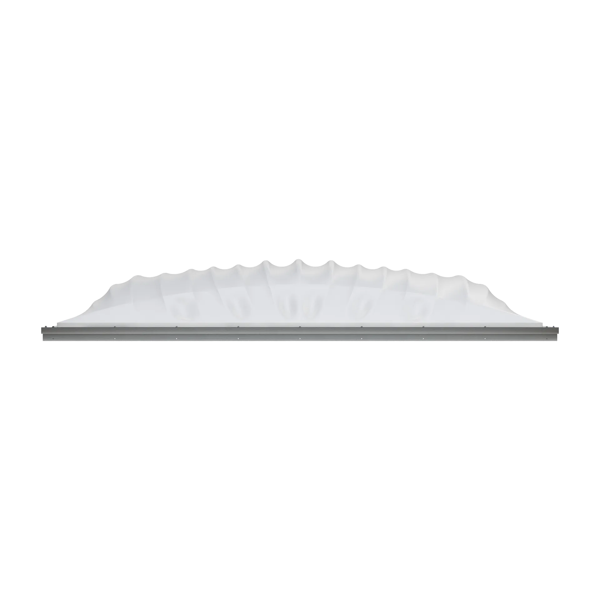 Series 1100 polycarbonate KAT dome skylight side view